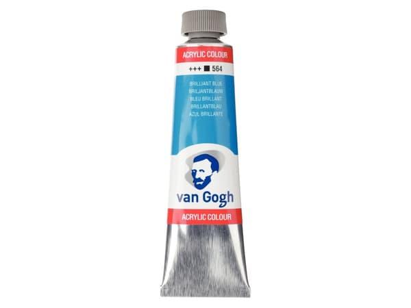 Van Gogh Acrylic Colour Tube Brilliant Blue 564