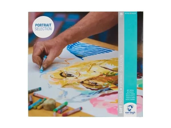 Van Gogh Soft pastel portrait selection set | 36 colours