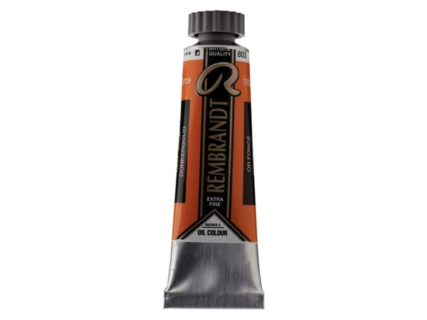 Rembrandt Oil Colour Tube Deep Gold 803