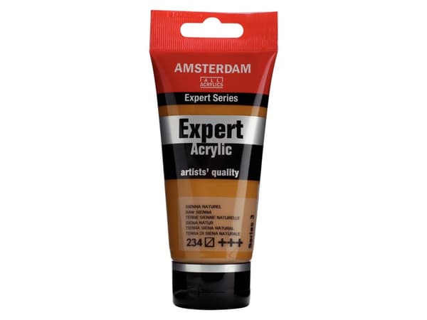 Amsterdam Expert-sarjan akryyliputki 75 ml Raw Sienna 234
