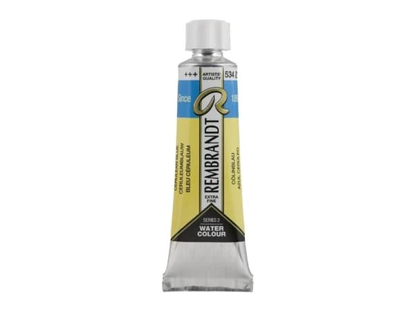 Rembrandt Watercolour Tube Cerulean Blue 534