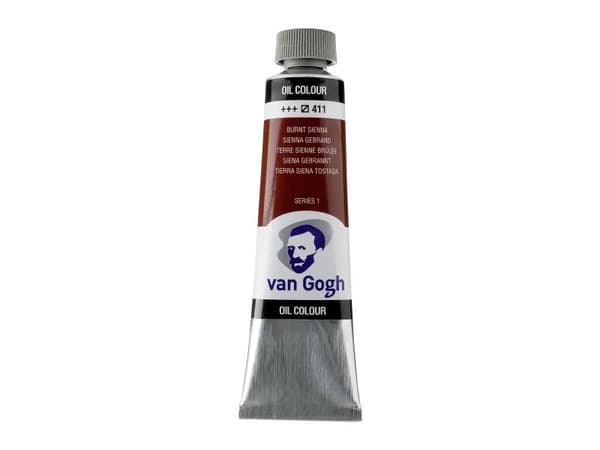 Van Gogh Oil Colour Tube Burnt Sienna 411