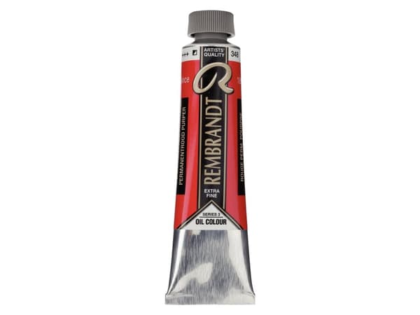 Rembrandt Oil Colour Tube Permanent Red Purple 348