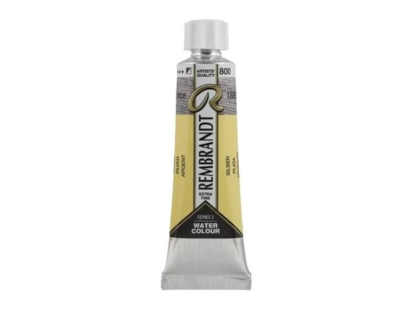 Rembrandt Watercolour Tube Silver 800