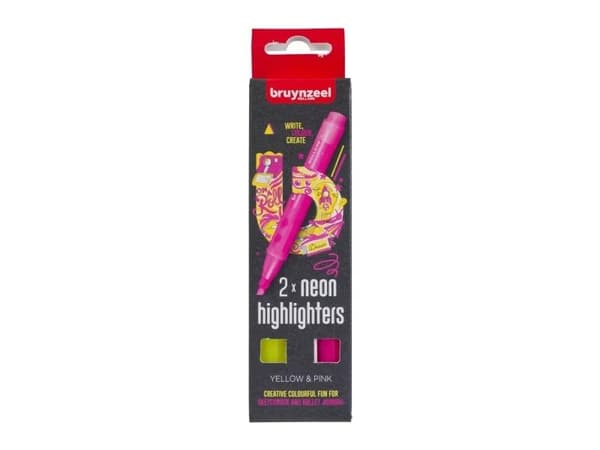 BRUYNZEEL SAKURA Bruynzeel Highlighter set | yellow and pink
