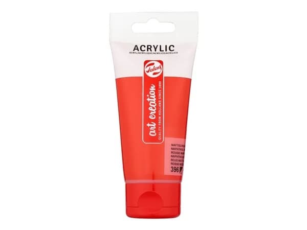 Talens Art Creation Acrylic Colour Tube Naphthol Red Medium 396