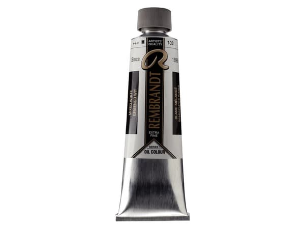 Rembrandt Oil Colour Tube Mixed White (Safflower Oil) 103