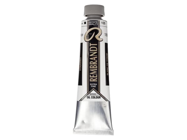 Rembrandt Oil Colour Tube Titanium White (Safflower Oil) 105