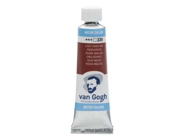 Van Gogh Watercolour Tube Light Oxide Red 339
