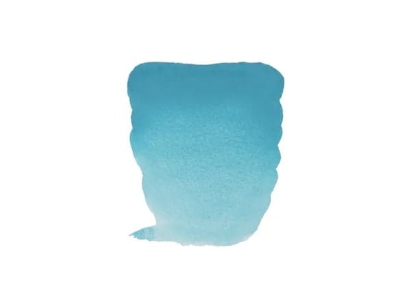 Rembrandt Watercolour Pan Cobalt Turquoise Blue 586