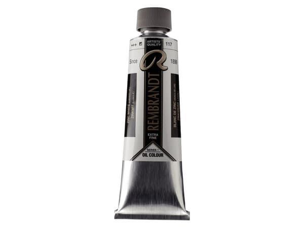 Rembrandt Oil Colour Tube Zinc White (Linseed Oil) 117