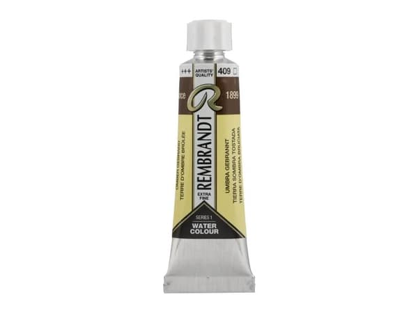 Rembrandt Watercolour Tube Burnt Umber 409