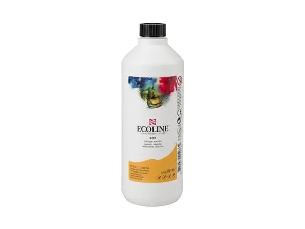 Ecoline Liquid Watercolour Bottle Deep Yellow 202