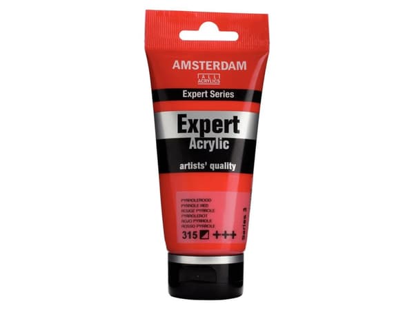 Amsterdam Expert Series Acrylic Tube Pyrrole Red 315