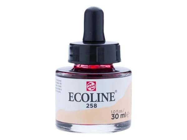 Ecoline Liquid Watercolour Bottle Apricot 258