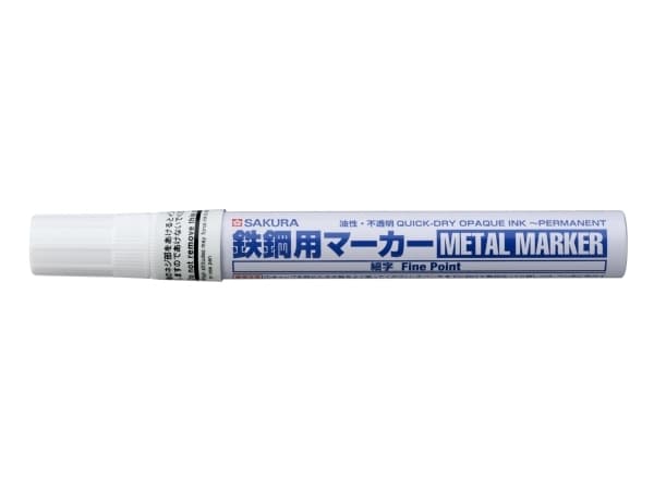 Sakura Metal marker fine White