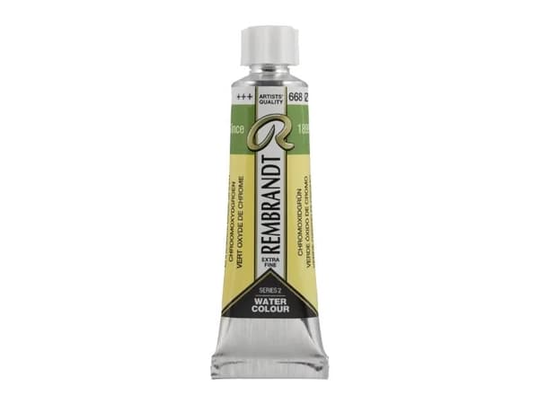 Rembrandt Watercolour Tube Chromium Oxide Green 668