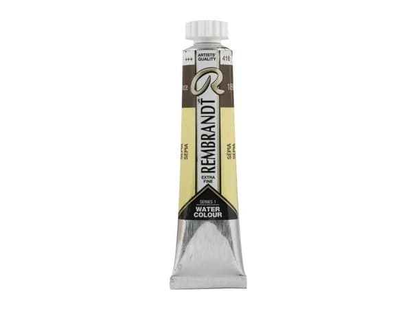 Rembrandt Watercolour Tube Sepia 416