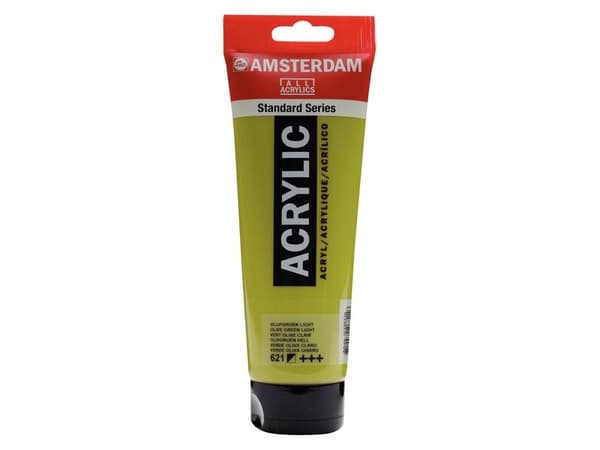 Amsterdam Standard Series Acrylic Tube Olive Green Light 621
