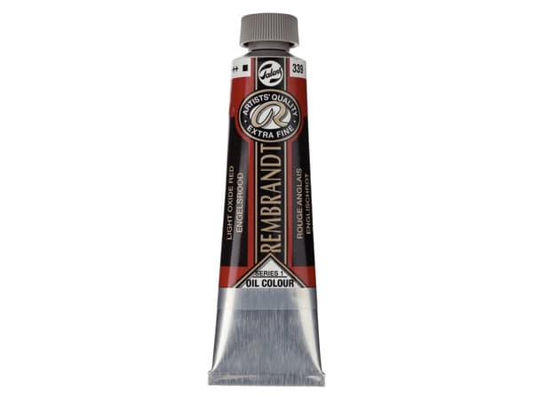 Rembrandt Oil Colour Tube Light Oxide Red 339