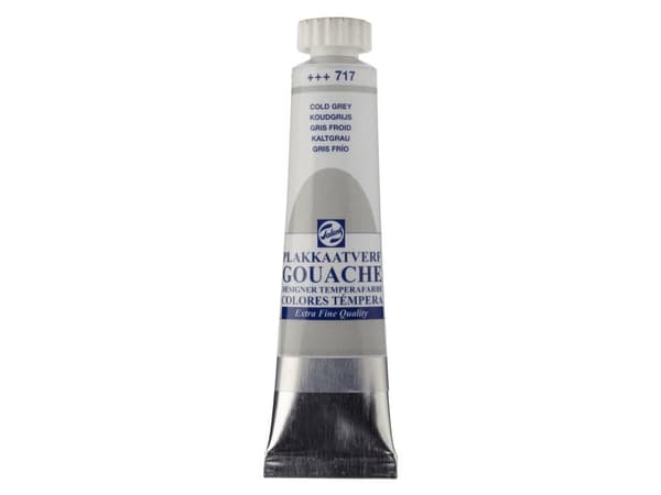 Talens Gouache Extra Fine Quality Tube Cold Grey 717