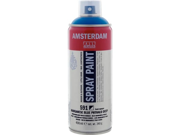 Amsterdam Spray Paint Manganese Blue Phthalo Deep 591
