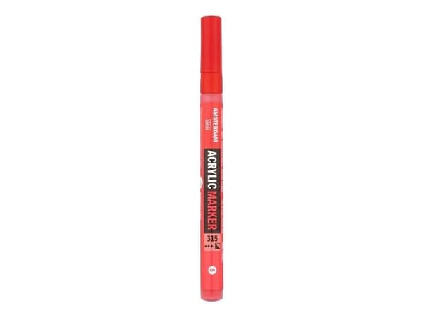 Amsterdam Acrylic Marker 2 mm Pyrrole Red 315