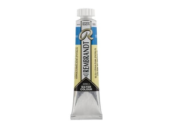 Rembrandt Watercolour Tube Cerulean Blue (Phthalo) 535