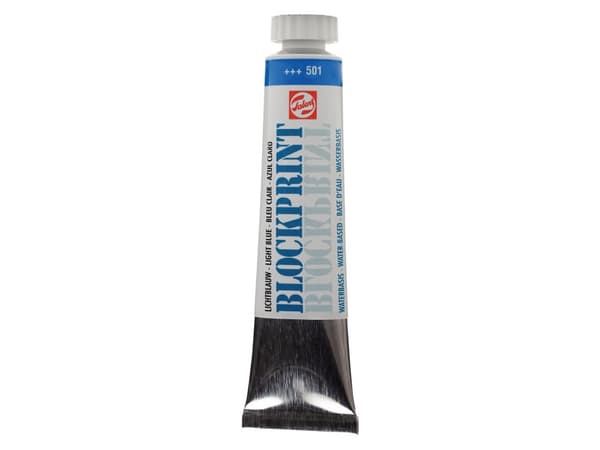 Talens Blockprint Tube Light Blue 501