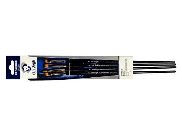 Talens Van Gogh Oil & acrylic brush set | series 302-303-304-305 no. 8