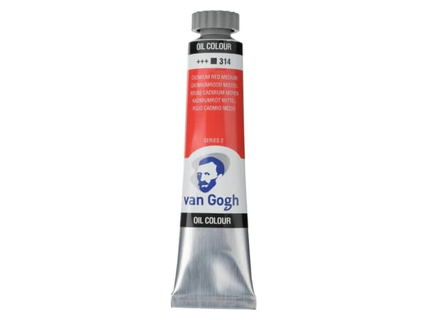 Van Gogh Oil Colour Tube Cadmium Red Medium 314