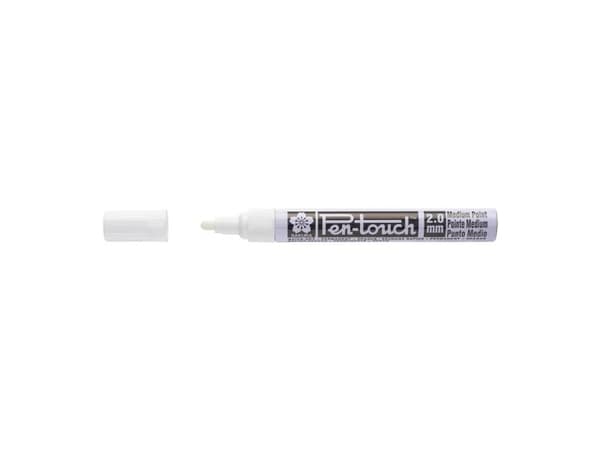 Sakura Pen-Touch Medium White
