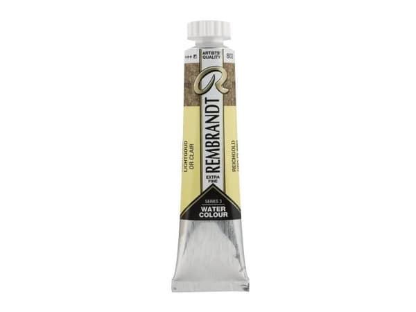 Rembrandt Watercolour Tube Light Gold 802