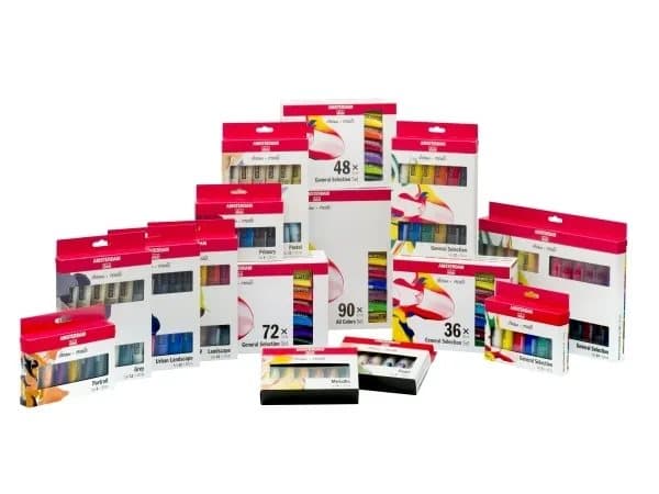 Amsterdam Standard Series acrylic paint general selection set | 24 x