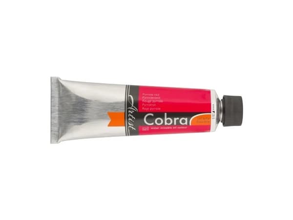 Cobra Artist Water-Mixable Oil Colour Tube Pyrrole Red 315