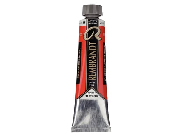 Artequipment TALENS REMBRANDT 40ML 314 - CADMIUM RED MEDIUM - öljymaali uniw - öljymaali uniw