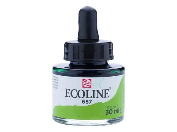Ecoline Liquid Watercolour Bottle Bronze Green 657