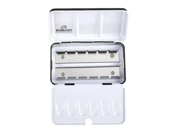 Rembrandt Watercolour storage tin for 12 half pans