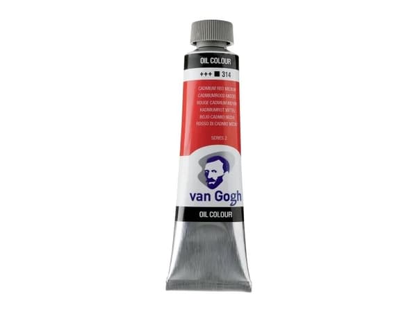 Van Gogh Oil Colour Tube Cadmium Red Medium 314