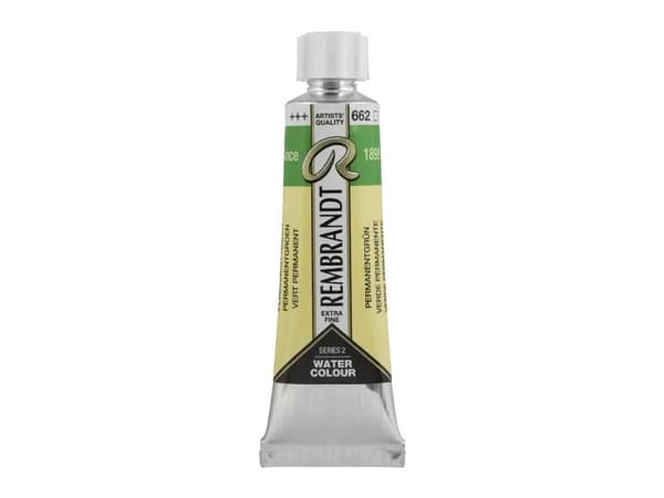 Rembrandt Watercolour Tube Permanent Green 662