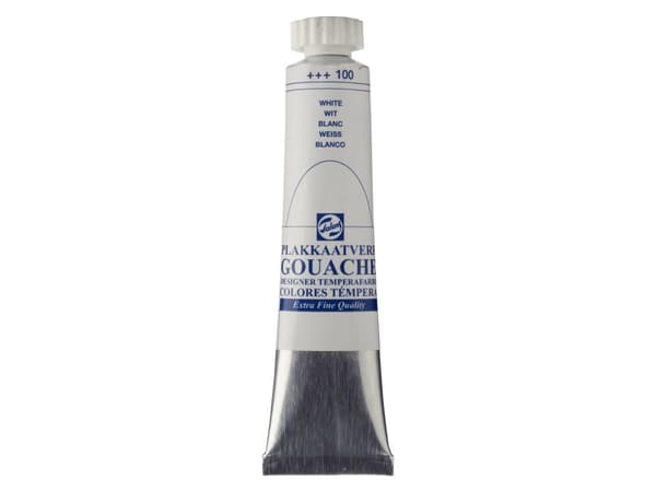 Talens Gouache Extra Fine Quality Tube White 100