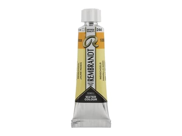 Rembrandt Watercolour Tube Indian Yellow 244