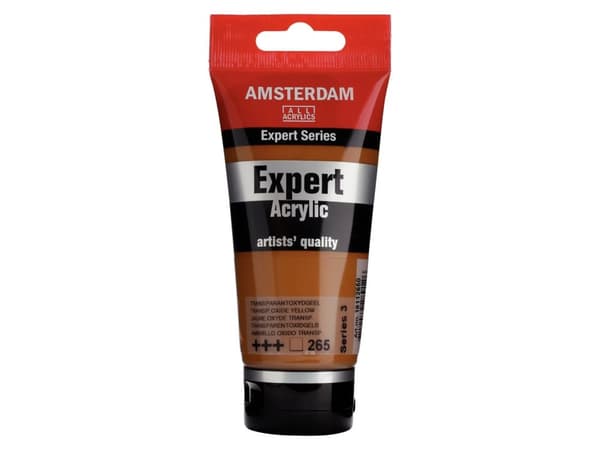 Amsterdam Expert Series Acrylic Tube Transparent Oxide Yellow 265