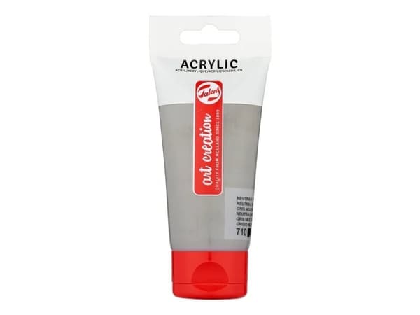 Talens Art Creation Acrylic Colour Tube Neutral Grey 710