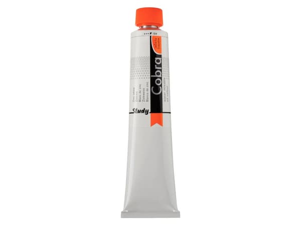 Cobra Study Water Mixable Oil Colour Tube Zinc White 104
