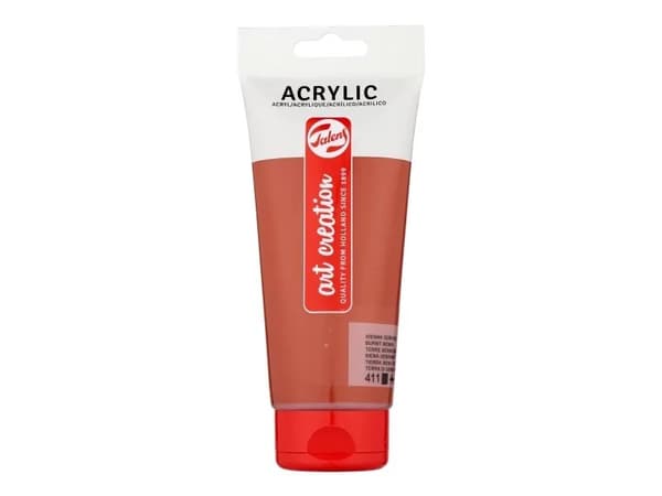 Talens Art Creation Acrylic Colour Tube Burnt Sienna 411