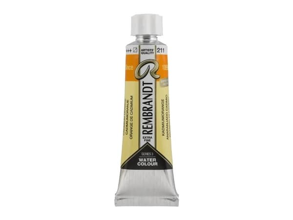 Rembrandt Watercolour Tube Cadmium Orange 211