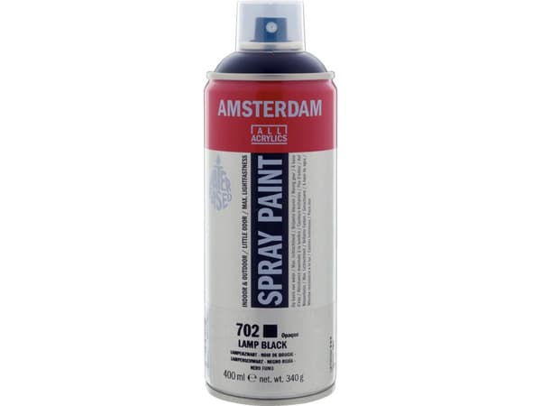 Amsterdam Spray Paint Lamp Black 702