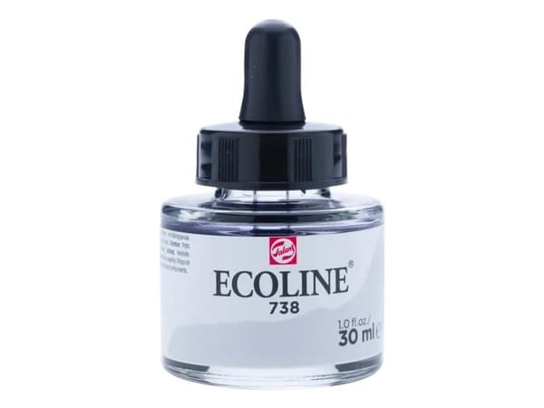 Ecoline Liquid Watercolour Bottle Cold Grey Light 738