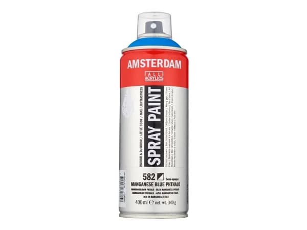 Amsterdam Spray Paint Manganese Blue Phthalo 582